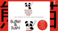 Desktop Screenshot of panda-chinarestaurant.de